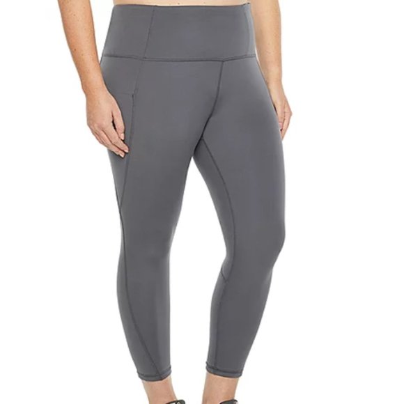 Xersion Pants & Jumpsuits Xersion High Rise Gray 78 Leggings Nwt